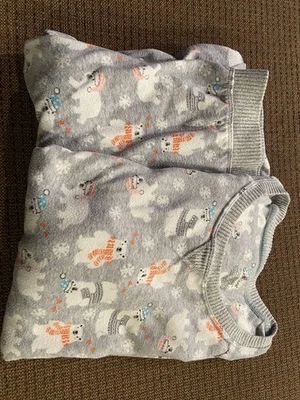 Conjunto de Pijama Estilo Jogger Cuddl Duds Talla Mediana Oso Polar Invierno Tema Navidad Foto 1 de 4