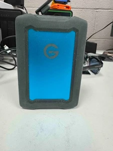 G-Technology 4TB ArmorATD USB-C External Hard Drive Blue - Picture 1 of 2