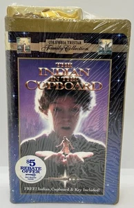 The Indian in the Cupboard (VHS, 2000, Clam Shell Case Closed Captioned) W/toy - Picture 1 of 2