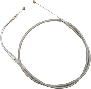 Barnett Stainless Steel Clutch Cables Clear Coat Standard #161767 Victory - Picture 1 of 1