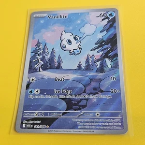 Vanillite 111/086 Illustration Rare 2025 White Flare Pokemon Karte NM Pack Fresh - Bild 1 von 10