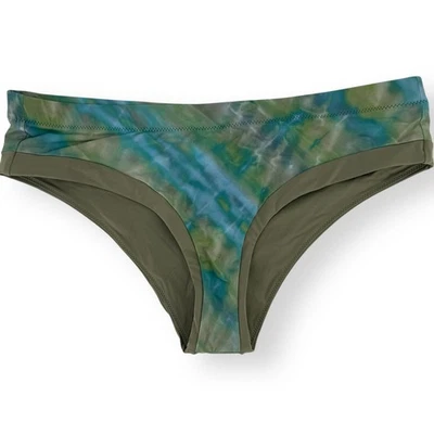 Pantalones de bikini descarados Prana Upswell talla mediana Mirage traje de baño verde Foto 1 de 4