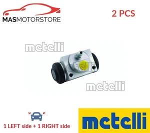DRUM WHEEL BRAKE CYLINDER PAIR REAR METELLI 04-0934 2PCS A FOR FIAT IDEA - Picture 1 of 5