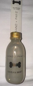 Sand + Paws Reed Diffuser OCEAN MIST 3.4oz New Glass Bottle Sand + Fog PET ODORS - Picture 1 of 2