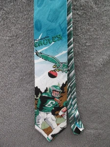 Cravatta da collo vintage Philadelphia Eagles Veterans Stadium NFL Championship 1981 - Foto 1 di 15