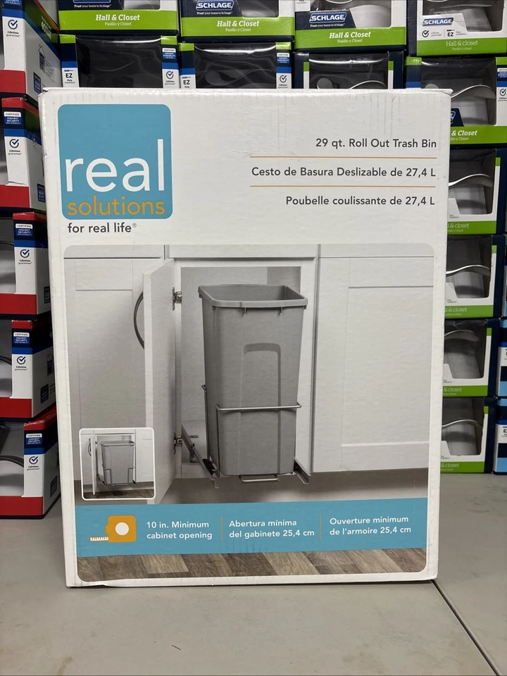 Real Solutions for Real Life Economy Trash Can 29 Quart RS-ECW10-1-29P