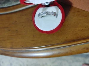 Anillo Judith Ripka 3 piedras Diamonique talla 6,75 - Imagen 1 de 4