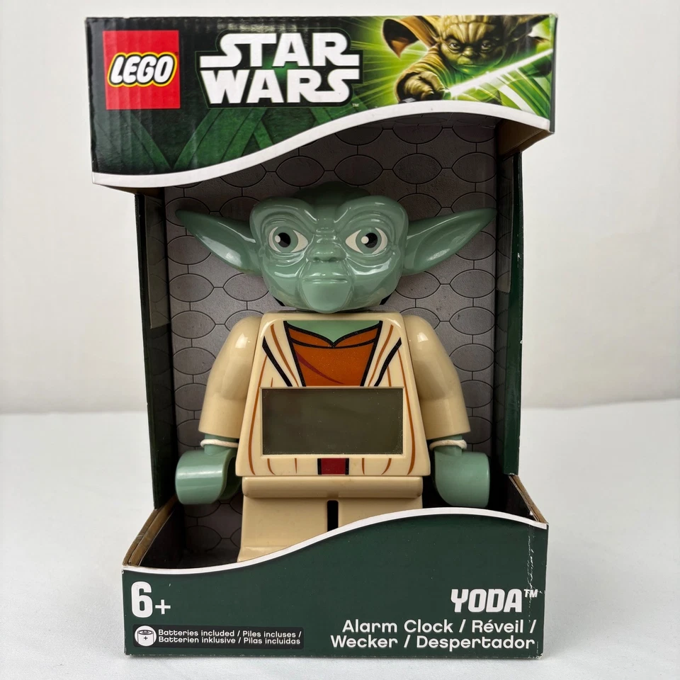 LEGO Star Wars Yoda Reloj Despertador The Clone Wars Nuevo Caja Sellada Foto 1 de 4