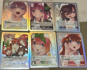The Quintessential Quintuplets card GYC-BP2-029 GR 6 card set Nakano Nino Miku - Picture 1 of 1