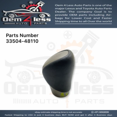 Lexus RX450h L Transmission Gear Shift Knob 2020, 2021, 2022 OEM 33504-48110 - Image 1 of 4