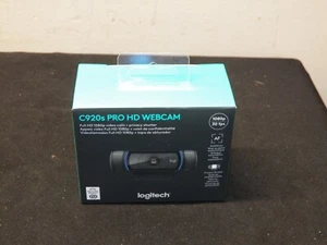 New Sealed Retail Logitech C920s Pro HD 1080P Webcam With Duel Stereo Microphone - Picture 1 of 9