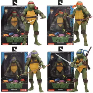 Figura de acción NECA Tortugas Ninja 1990 película TMNT Teenage Toys Mutant 7" - Nueva en caja - Imagen 1 de 9