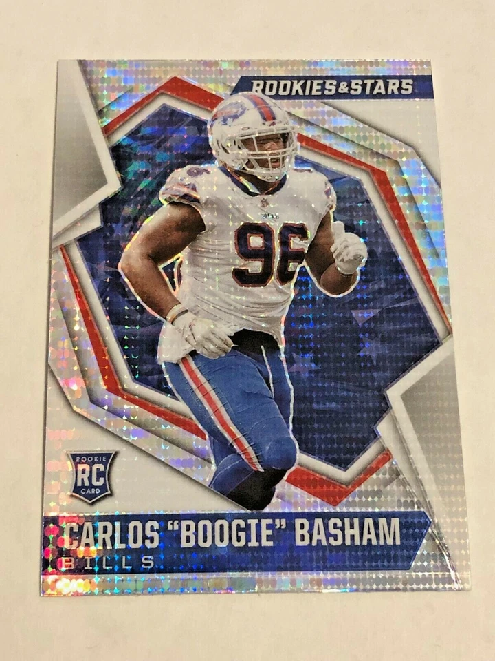 2021 Rookies & Stars Football Pulsar Prizm - Carlos "Boogie" Basham RC - Bills - Image 1 of 1
