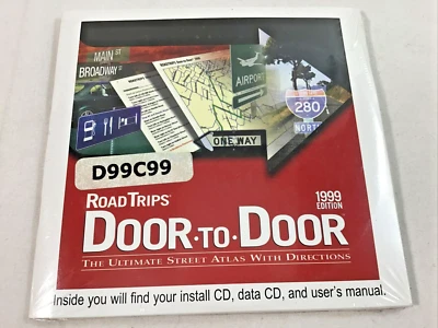 Road Trips Door To Door 1999 Edition The Ultimate Street Atlas with Directions - Image 1 of 3