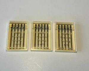 ORGAN EMBROIDERY MACHINE NEEDLES 15 Qty - Titanium Coated 15X1 PD #14 Japan - Picture 1 of 2