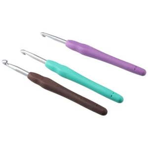 3pcs 5.0mm 5.5mm 6.0mm Crochet Hook Set For Shoes - Picture 1 of 9