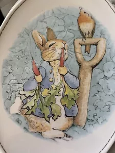 Pottery Barn Kids ~BEATRIX POTTER~ LARGE MELAMINE PLATTER ~EASTER~ Dinner Plate - Picture 1 of 1