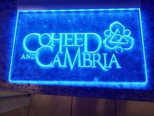 Coheed & Cambria Lucite Lighted Sign