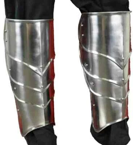 Gothic Leg Guard Armor Set Medieval Knight Crusader Spartan Gift Item - Picture 1 of 4