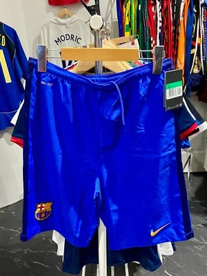 NUEVO CON ETIQUETAS AUTÉNTICOS Pantalones Cortos Nike FC Barcelona 2015-16 Home - Juveniles (XL) Foto 1 de 4