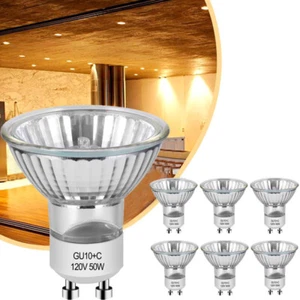 4-12 PACK MR16 GU10 LED Bulb 50W Halogen Lighting Bulb 500LM 2800K Warm White - Picture 1 of 20