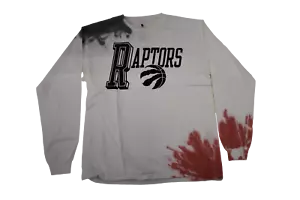 Junk Food Herren NBA Toronto Raptors Langarm Batik Shirt Neu M-3XL - Bild 1 von 6