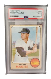 1968 Topps #280 MICKEY MANTLE PSA 4 VG-EX New York Yankees HOF 104266046 - Picture 1 of 3