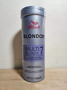 WELLA - Blondor Multi Blonde 7 - Hair Powder Lightener 14.1 oz / 400 g - Picture 1 of 4