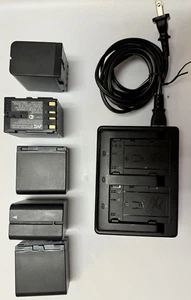 JVC AC Adapter Charger model AA-P30U, 2-pack charger for 5Qty BN-V408U batteries - Picture 1 of 3