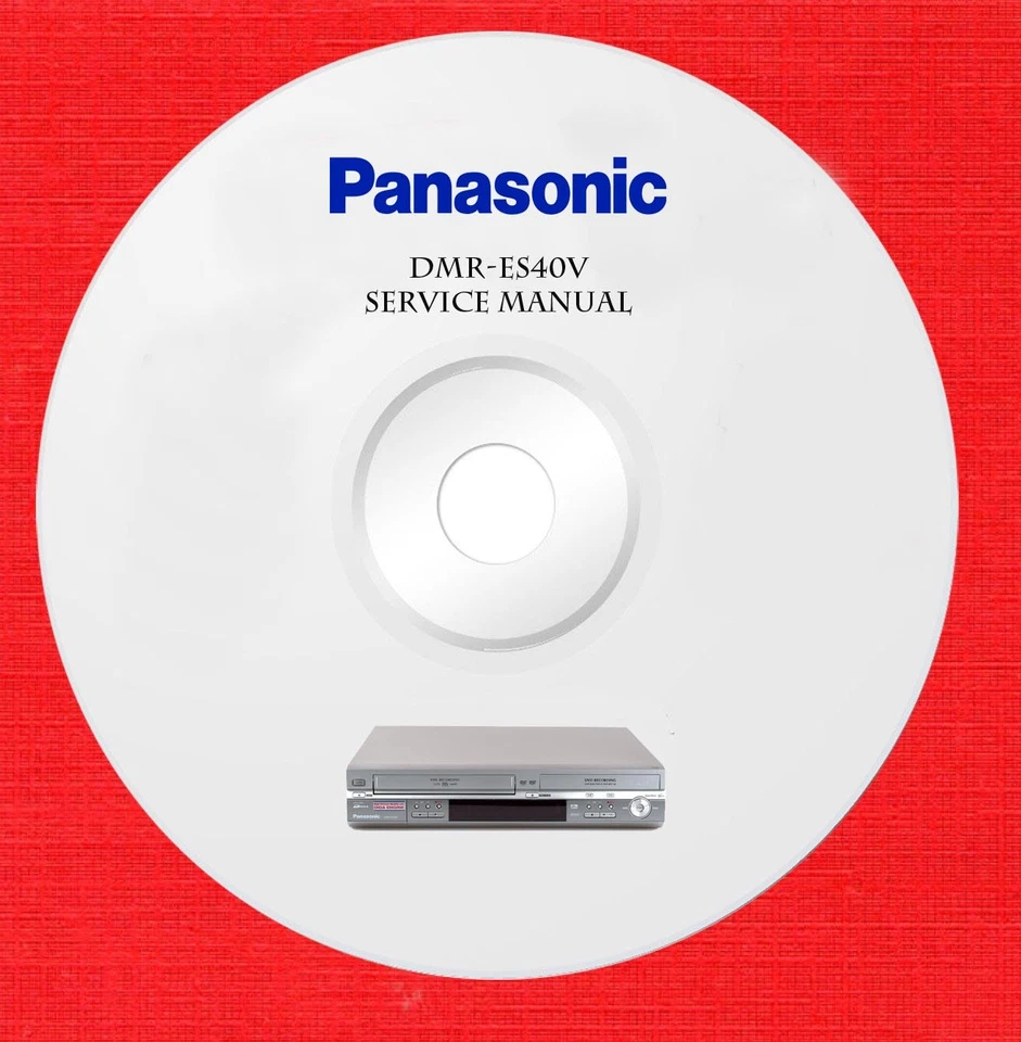Panasonic dmr-es40v Repair Service manual on 1 cd in pdf format  - Image 1 of 1