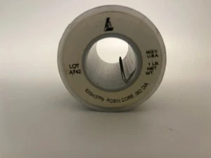 1 bobina Rosin Core filo per saldatura 63Sn/37Pb, diametro 0,062", 1 libbre, spedizione gratuita - Foto 1 di 3