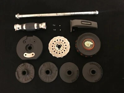 SERIES 1 ONLY - Bowflex Nautilus 552 Dumbbells Replacement Handle Parts Discs - Image 1 of 3