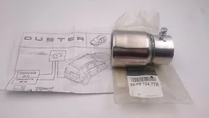 RENAULT DACIA DUSTER ORIGINAL 50 CM OEM CHROME EXHAUST CANNULA 200910477R - Picture 1 of 6