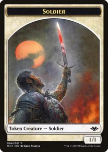 Soldier Foil Token (004) Modern Horizons MH1 MTG Magic - Imagen 1 de 1