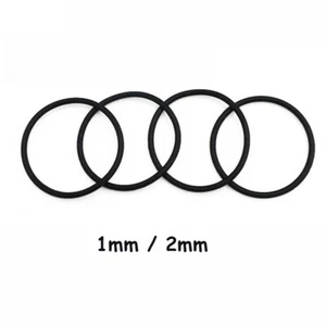 1mm 2mm Cross Section O Rings Nitrile Rubber Seals NBR Seal Gasket 3mm-150mm OD - Picture 1 of 5