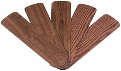 Westinghouse 7741500 52-Inch Oak/Walnut Replacement Fan Blades, Five-Pack - Image 1 of 4