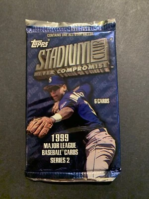 1999 Topps Stadium Club Series 2 MLB  Sealed Pack - Image 1 of 2