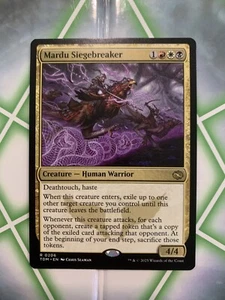 MTG, Mardu Siegebreaker (RARE) #0206 Tarkir: Dragonstorm Regular NM - Picture 1 of 1