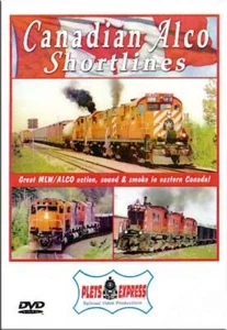Canadian Alco Shortlines DVD NEW Cartier Quebec Gaspe Chaleur Ottawa Railroad - Picture 1 of 1