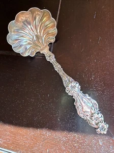 Whiting Lily Sterling Silver 1902 Gravy Sauce Ladle Exquisite - Picture 1 of 15