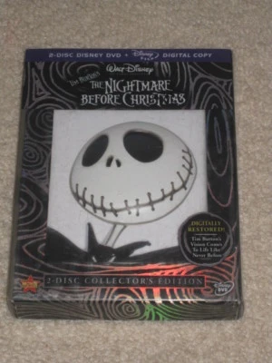The Nightmare Before Christmas DVD Used Like New Condition 2-Disc Set 3d Cover - Image 1 of 3