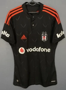 MEN'S ADIDAS JK BESIKTAS 2014/2015 SOCCER FOOTBALL SHIRT JERSEY MAILLOT SIZE M - Picture 1 of 16