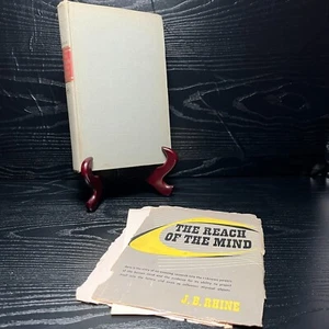 The Reach of the Mind - (1947, J.B. Rhine, 1st Ed., 2nd Print, HCDJ) Telepathy - Picture 1 of 16