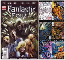 Fantastic Four The End 1 2 3 4 5 6 complete lot VF/NM 2006 Marvel