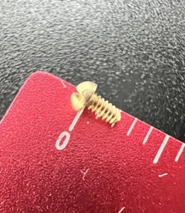 Breitling Single 2.9mm-Long NEW Rider’s Screw for Count Up/Down Bezels - Picture 1 of 11