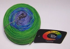 4oz Done Roving FROLICKING FEET TRANSITIONS HandPainted Merino Yarn LAVA FIELDS - Picture 1 of 1