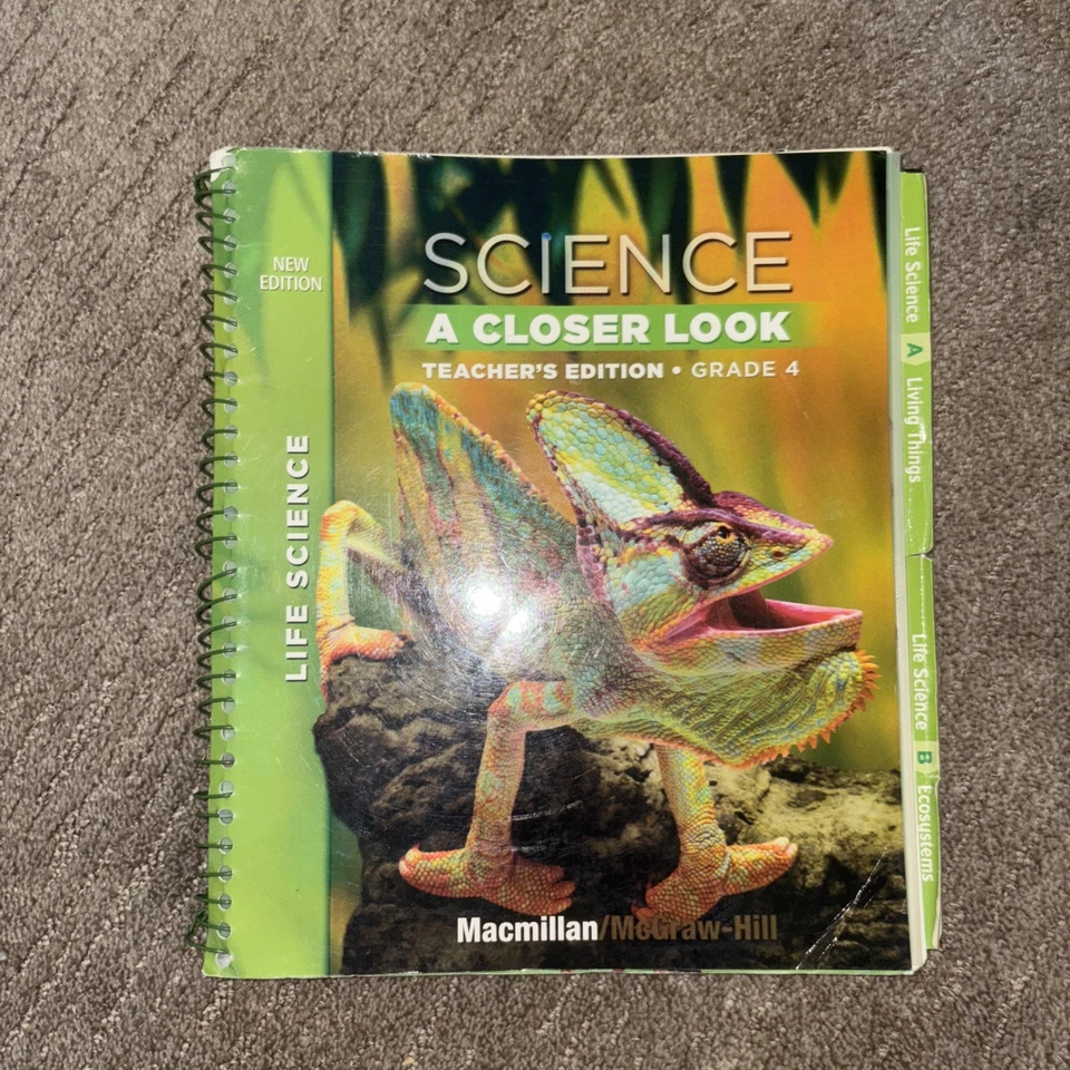Science A Closer Look Life Science Grade 4 Teacher Edition 2011 - Image 1 of 4