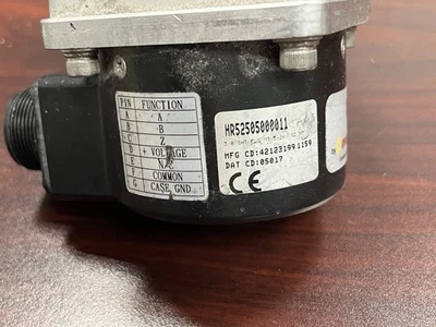 Dynapar HR52505000011 Encoder with mounting bracket - Image 1 of 4
