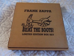 FRANK ZAPPA BEAT THE BOOTS LIMITED EDITION BOX SET 8 CASSETTES NEW T-SHIRT PIN - Picture 1 of 24