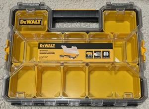 10-Compartment Shallow Pro Small Parts Organizer - Black/Yellow DWST14925 - Picture 1 of 2